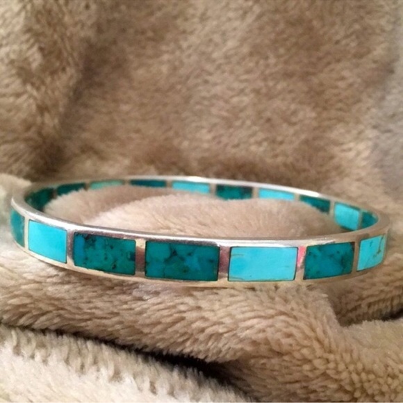 🌟Silpada High Seas Turquoise Bangle🌟 - Picture 7 of 10